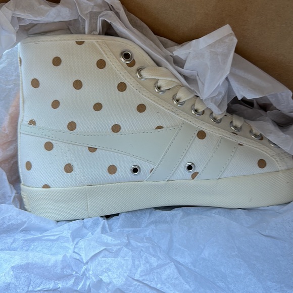 NWT J. crew Gola Polka Dot Coaster High sneakers - Picture 8 of 11
